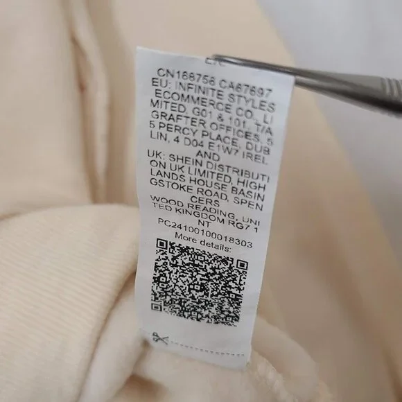 Shein Howdy Dachshund Crewneck Sweatshirt XL Beige Puppy Dog Cowboy - Picture 6 of 10